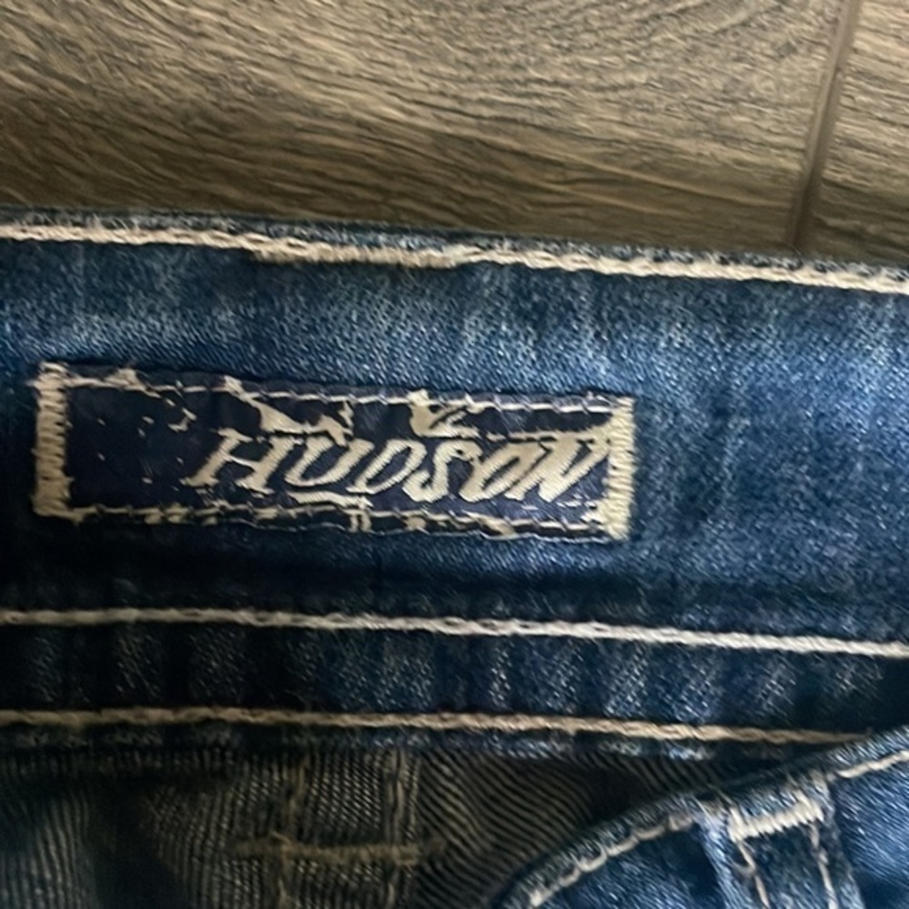 Hudson jeans size 26 boot cut high quality blue denim baddie - Picture 7 of 12